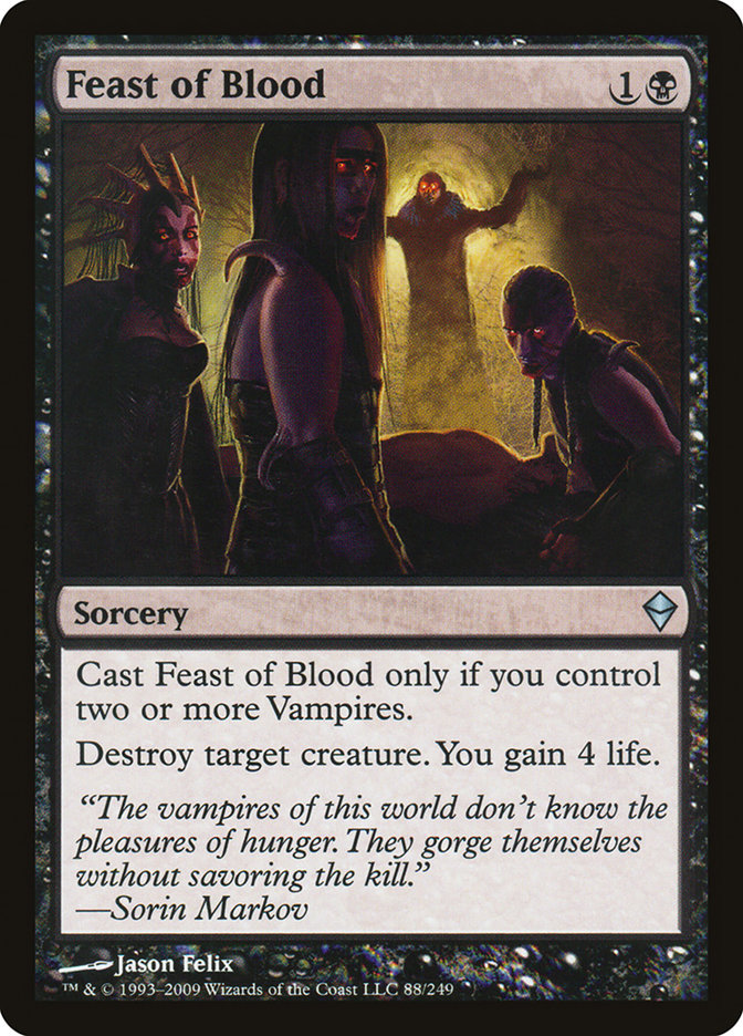 Feast of Blood [Zendikar] | Pegasus Games WI