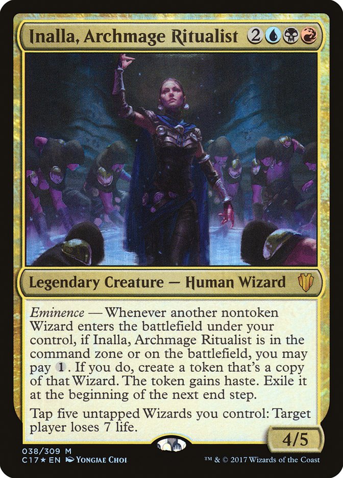 Inalla, Archmage Ritualist [Commander 2017] | Pegasus Games WI