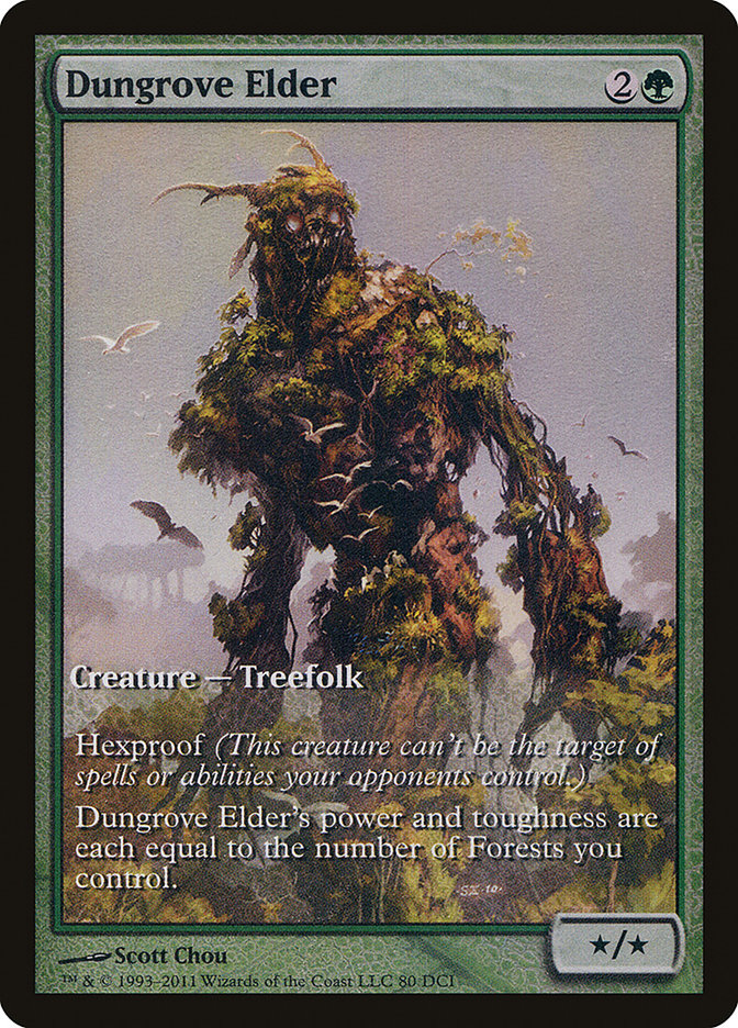 Dungrove Elder (Extended Art) [Magic 2012 Promos] | Pegasus Games WI