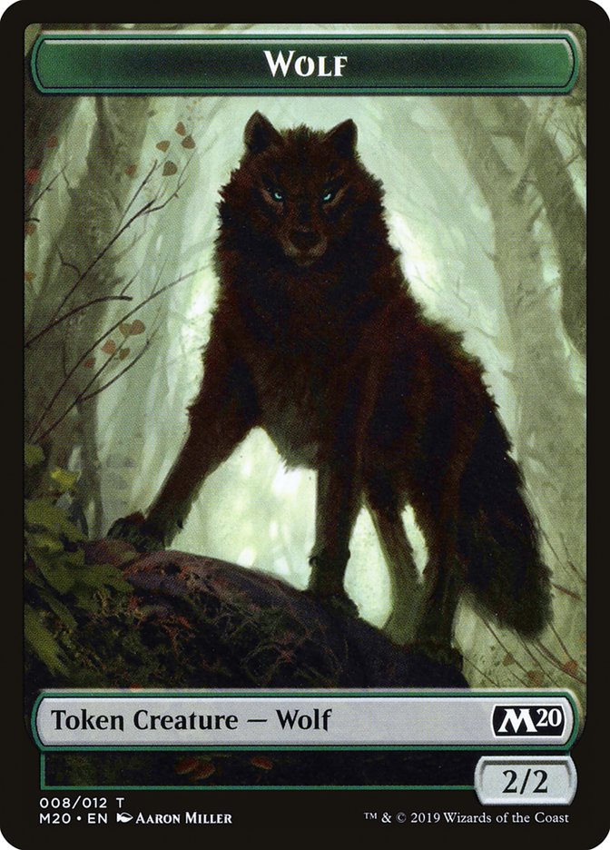 Zombie // Wolf Double-Sided Token [Game Night 2019 Tokens] | Pegasus Games WI