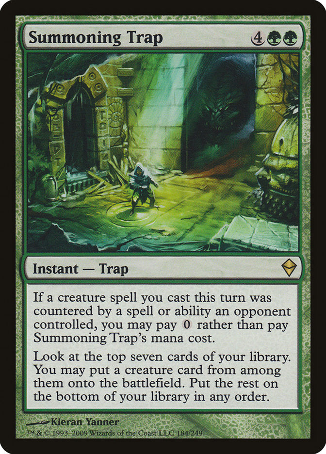 Summoning Trap [Zendikar] | Pegasus Games WI