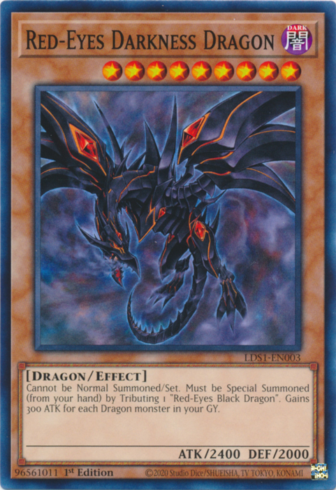 Red-Eyes Darkness Dragon [LDS1-EN003] Common | Pegasus Games WI