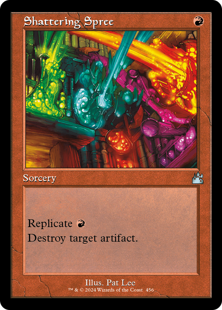 Shattering Spree (Retro Frame) [Ravnica Remastered] | Pegasus Games WI