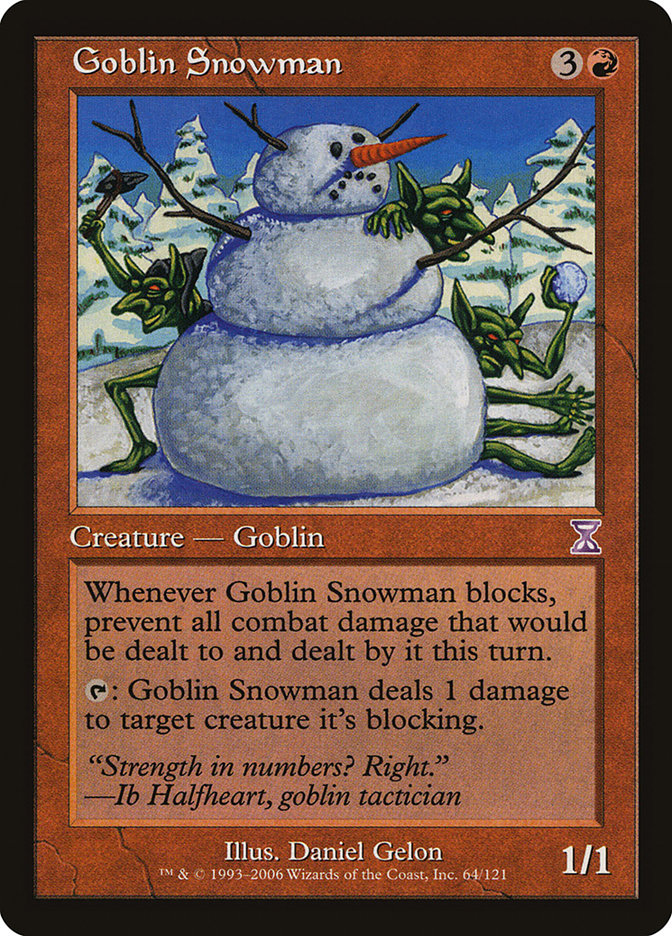 Goblin Snowman [Time Spiral Timeshifted] | Pegasus Games WI