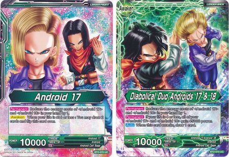 Android 17 // Diabolical Duo Androids 17 & 18 [BT2-070] | Pegasus Games WI
