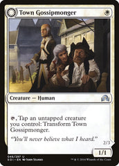 Town Gossipmonger // Incited Rabble [Shadows over Innistrad] | Pegasus Games WI