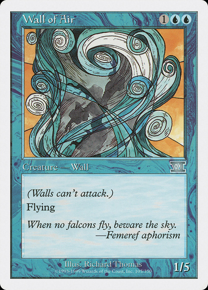 Wall of Air [Classic Sixth Edition] | Pegasus Games WI