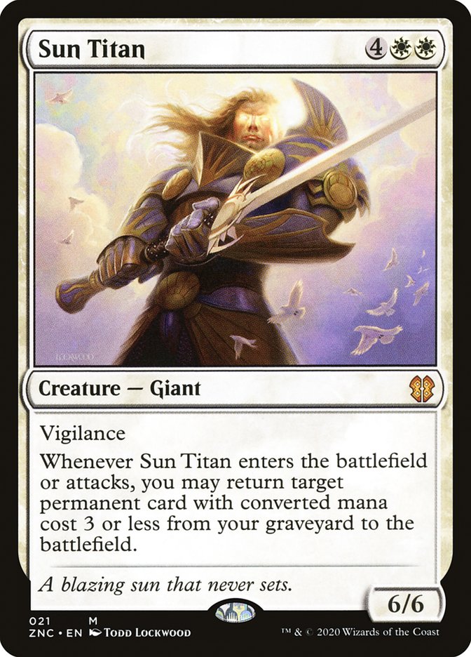 Sun Titan [Zendikar Rising Commander] | Pegasus Games WI