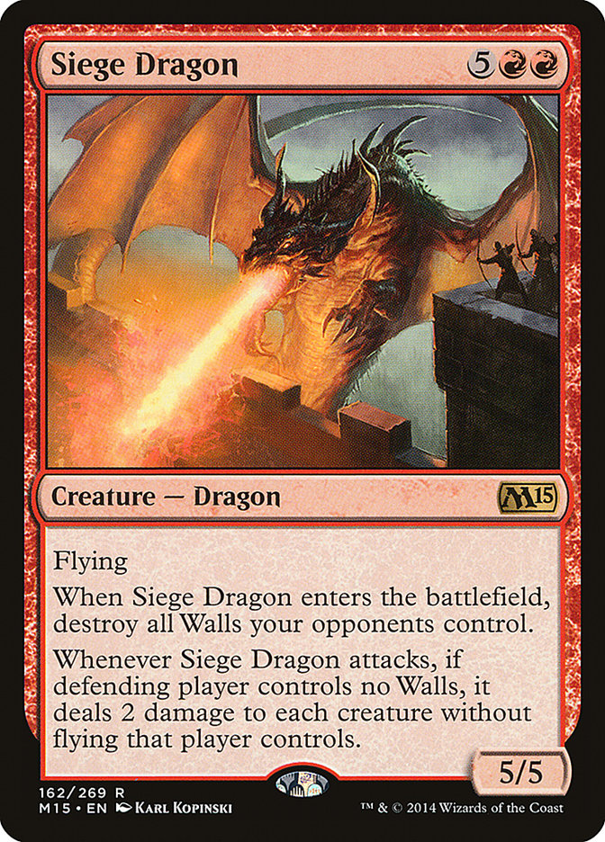 Siege Dragon [Magic 2015] | Pegasus Games WI