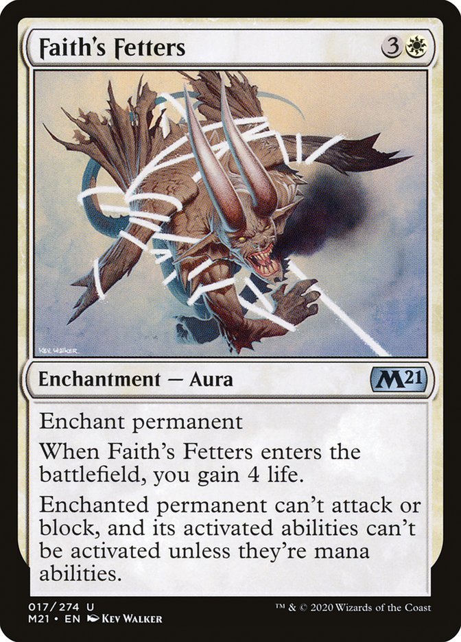 Faith's Fetters [Core Set 2021] | Pegasus Games WI