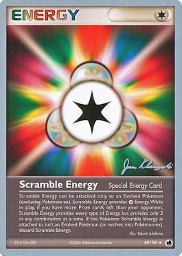 Scramble Energy (89/101) (Psychic Lock - Jason Klaczynski) [World Championships 2008] | Pegasus Games WI