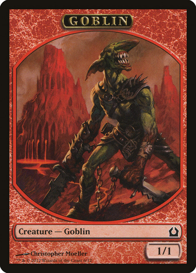 Goblin Token [Return to Ravnica Tokens] | Pegasus Games WI