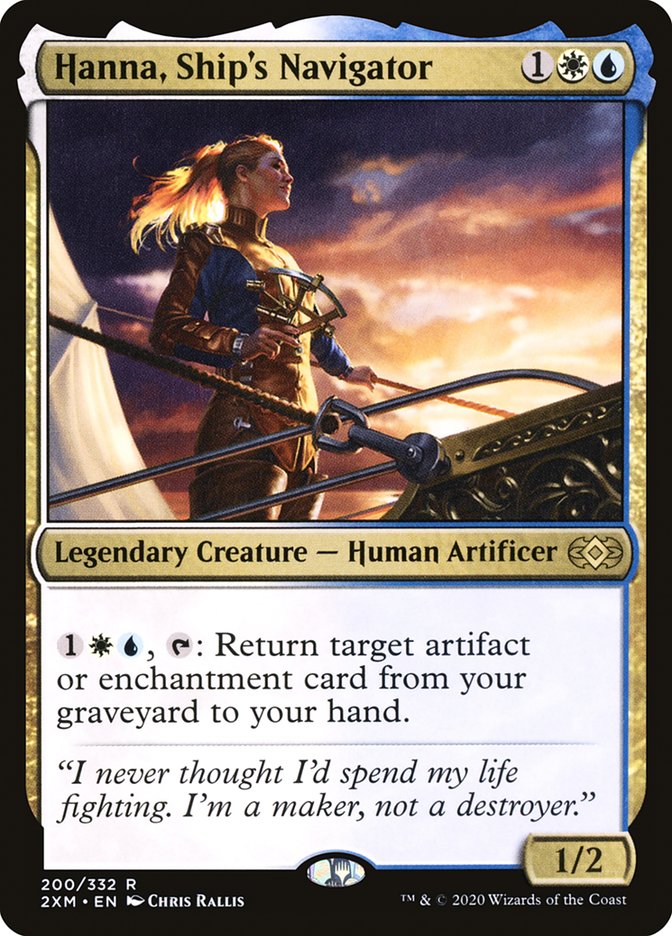 Hanna, Ship's Navigator [Double Masters] | Pegasus Games WI