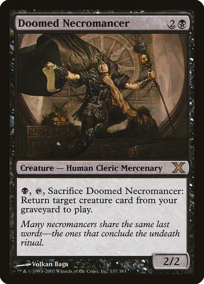 Doomed Necromancer [Tenth Edition] | Pegasus Games WI