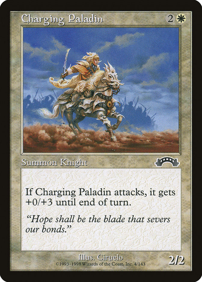 Charging Paladin [Exodus] | Pegasus Games WI