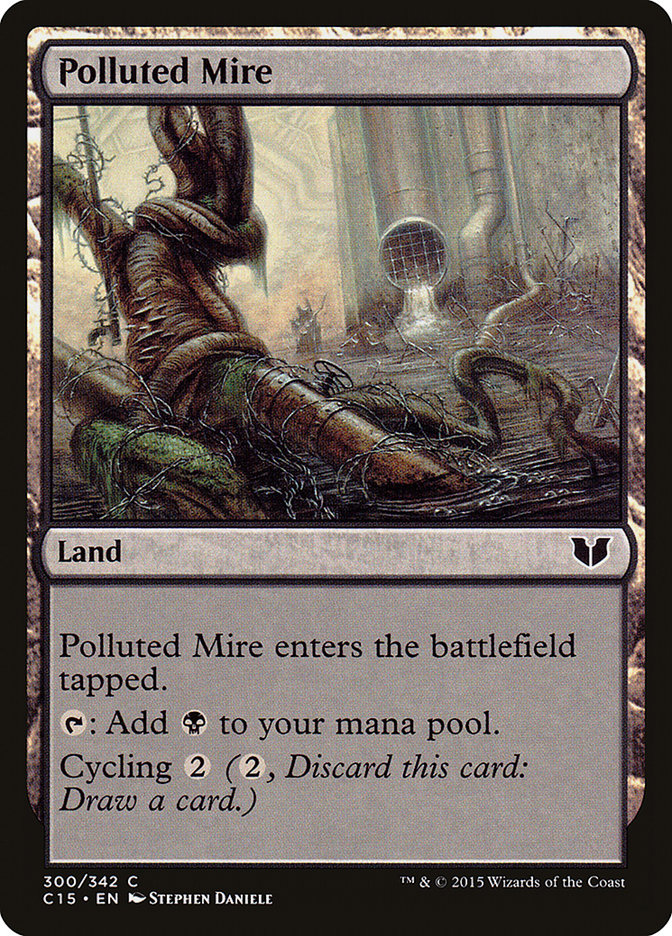 Polluted Mire [Commander 2015] | Pegasus Games WI