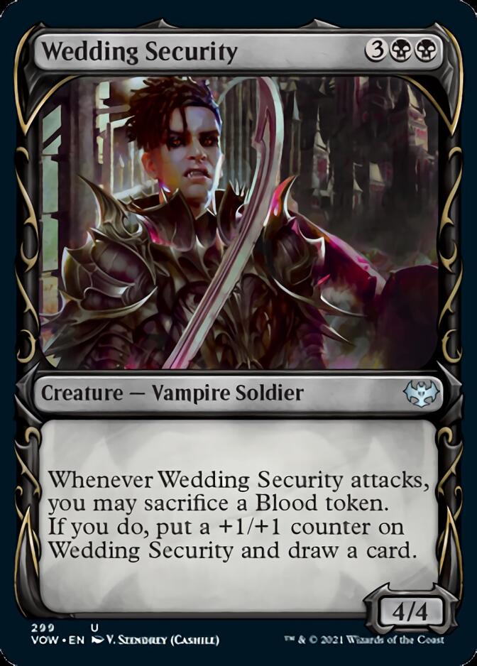 Wedding Security (Showcase Fang Frame) [Innistrad: Crimson Vow] | Pegasus Games WI