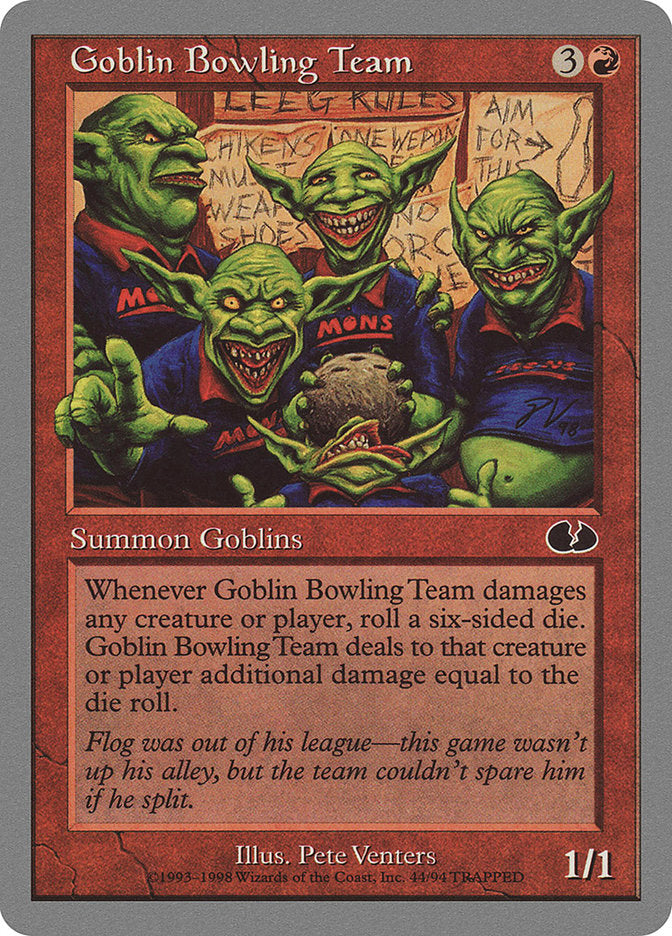Goblin Bowling Team [Unglued] | Pegasus Games WI