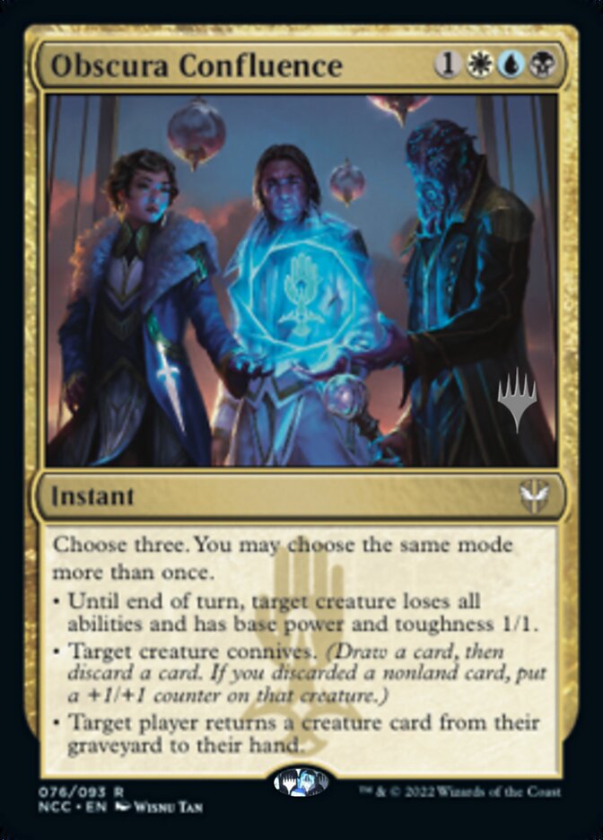 Obscura Confluence (Promo Pack) [Streets of New Capenna Commander Promos] | Pegasus Games WI