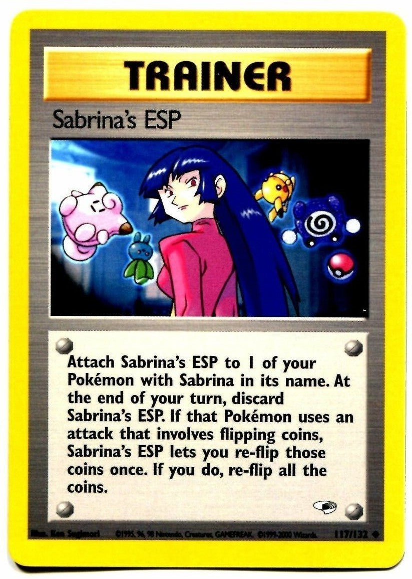 Sabrina's ESP (117/132) [Gym Heroes Unlimited] | Pegasus Games WI