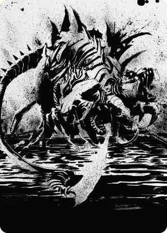 Karumonix, the Rat King Art Card [Phyrexia: All Will Be One Art Series] | Pegasus Games WI