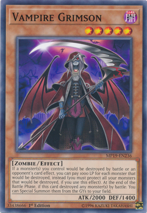 Vampire Grimson [MP19-EN236] Common | Pegasus Games WI