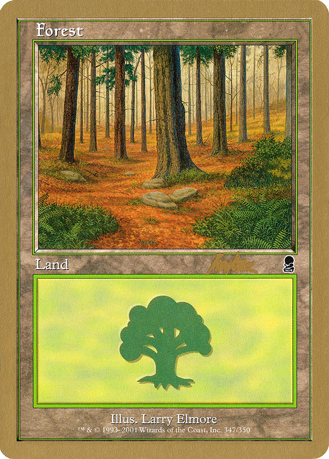 Forest (bk347) (Brian Kibler) [World Championship Decks 2002] | Pegasus Games WI