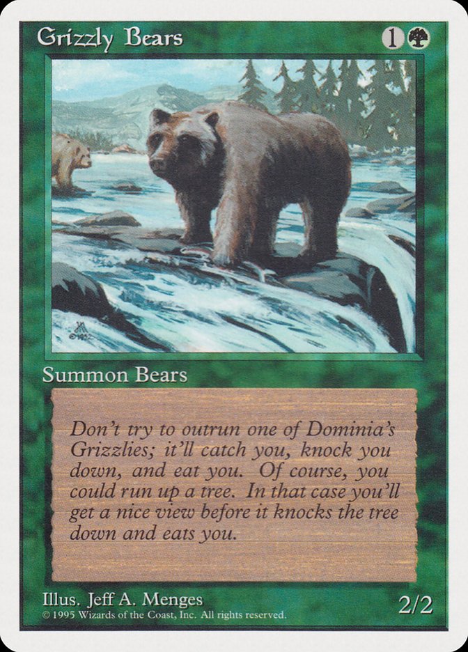 Grizzly Bears [Rivals Quick Start Set] | Pegasus Games WI