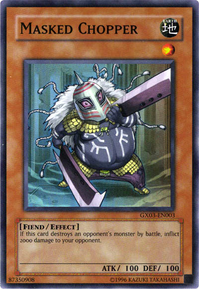 Masked Chopper [GX03-EN003] Super Rare | Pegasus Games WI