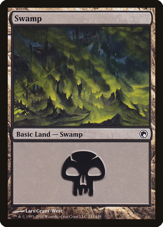 Swamp (241) [Scars of Mirrodin] | Pegasus Games WI