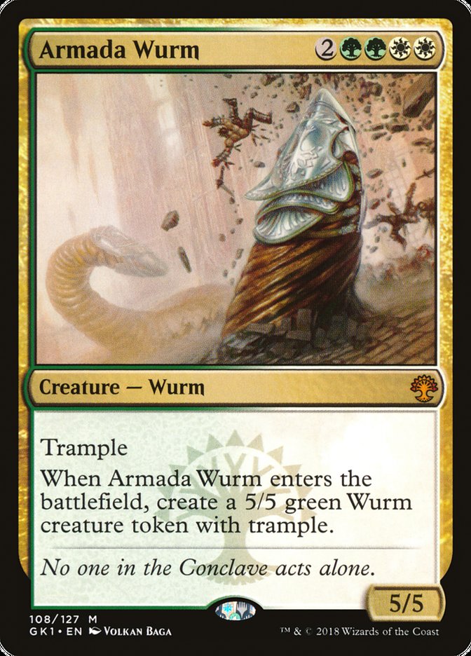 Armada Wurm [Guilds of Ravnica Guild Kit] | Pegasus Games WI