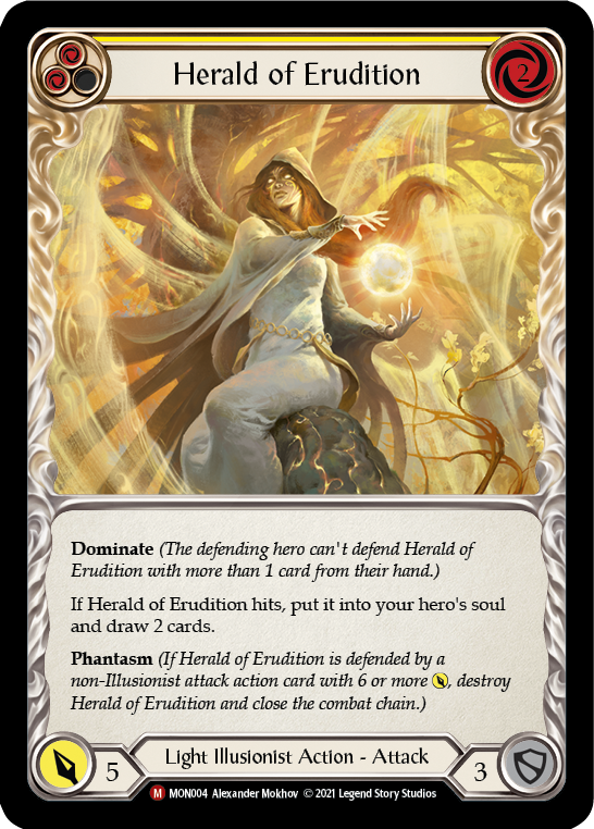 Herald of Erudition [MON004] 1st Edition Normal | Pegasus Games WI