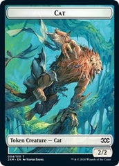 Cat // Myr (024) Double-Sided Token [Double Masters Tokens] | Pegasus Games WI