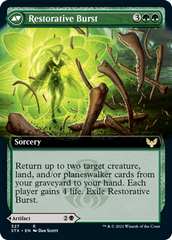 Pestilent Cauldron // Restorative Burst (Extended Art) [Strixhaven: School of Mages] | Pegasus Games WI