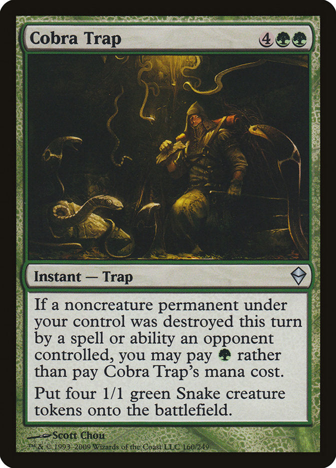 Cobra Trap [Zendikar] | Pegasus Games WI