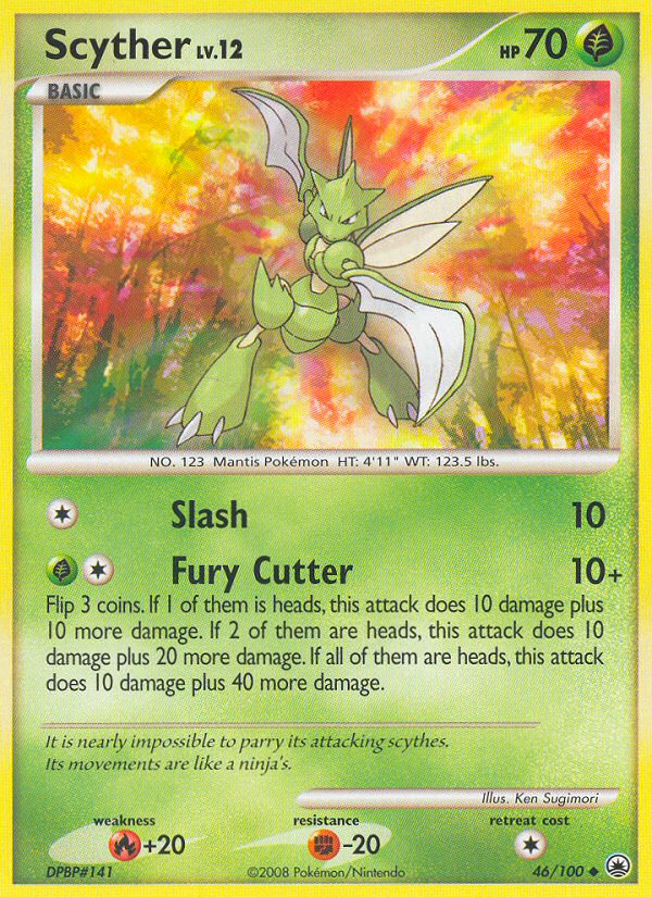 Scyther (46/100) [Diamond & Pearl: Majestic Dawn] | Pegasus Games WI