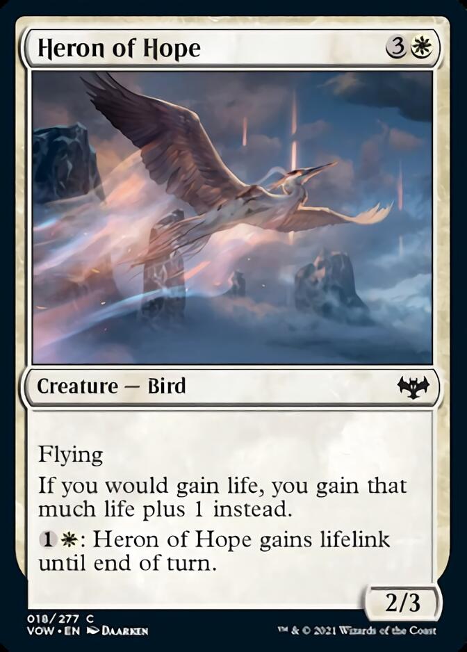 Heron of Hope [Innistrad: Crimson Vow] | Pegasus Games WI
