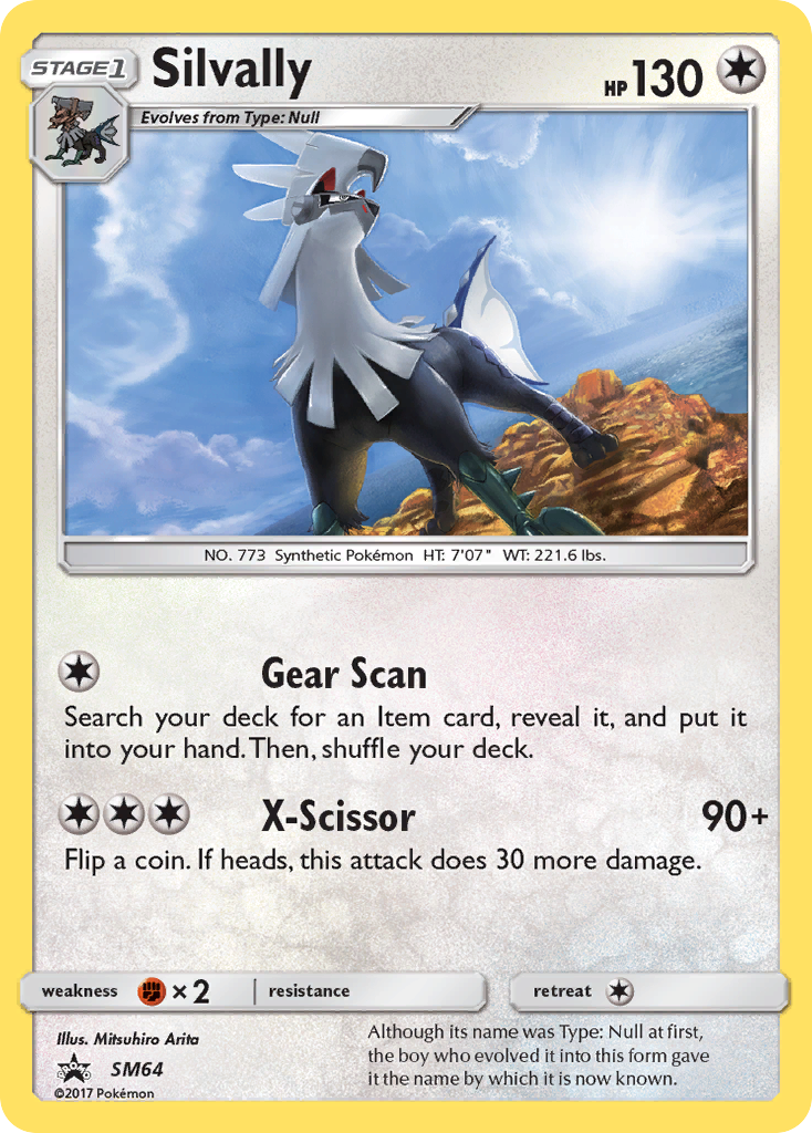 Silvally (SM64) [Sun & Moon: Black Star Promos] | Pegasus Games WI