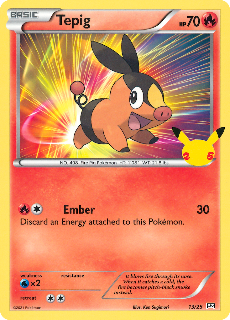 Tepig (13/25) [McDonald's 25th Anniversary] | Pegasus Games WI