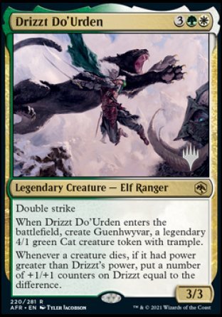 Drizzt Do'Urden (Promo Pack) [Dungeons & Dragons: Adventures in the Forgotten Realms Promos] | Pegasus Games WI