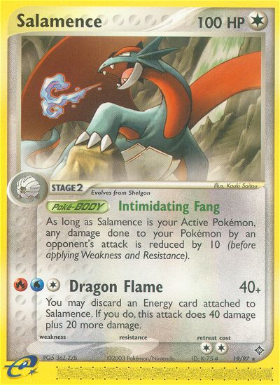 Salamence (19/97) [EX: Dragon] | Pegasus Games WI