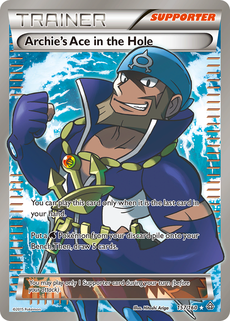 Archie's Ace in the Hole (157/160) [XY: Primal Clash] | Pegasus Games WI