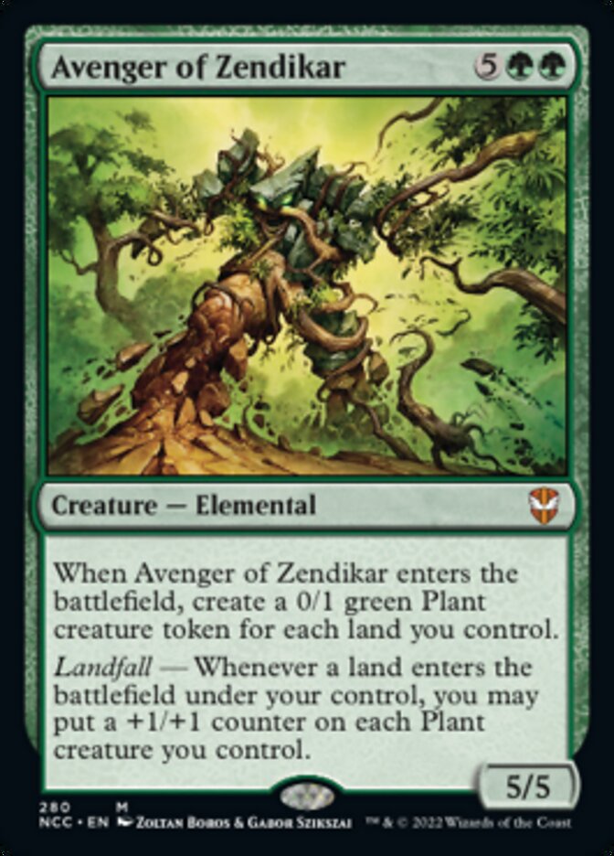 Avenger of Zendikar [Streets of New Capenna Commander] | Pegasus Games WI