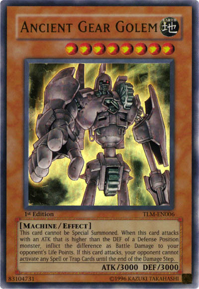 Ancient Gear Golem [TLM-EN006] Ultra Rare | Pegasus Games WI