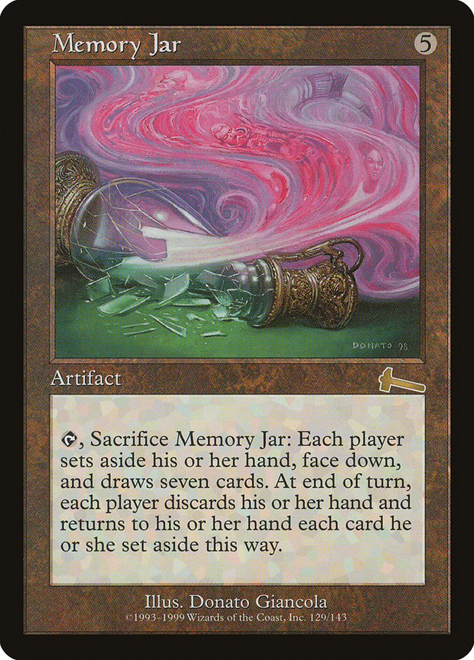 Memory Jar [Urza's Legacy] | Pegasus Games WI