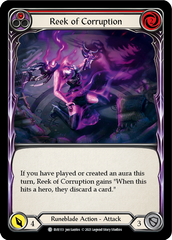 Reek of Corruption (Red) [EVR113] (Everfest)  1st Edition Rainbow Foil | Pegasus Games WI