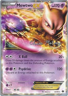 Mewtwo EX (54/99) (Eeltwo - Chase Moloney) [World Championships 2012] | Pegasus Games WI