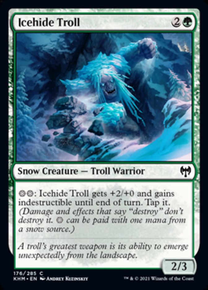 Icehide Troll [Kaldheim] | Pegasus Games WI