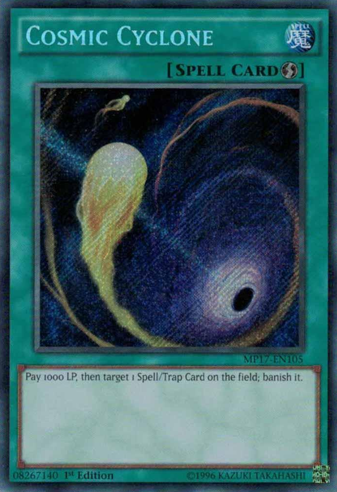 Cosmic Cyclone [MP17-EN105] Secret Rare | Pegasus Games WI