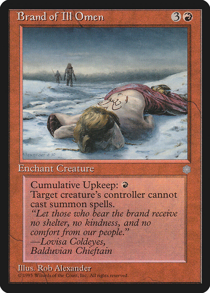Brand of Ill Omen [Ice Age] | Pegasus Games WI